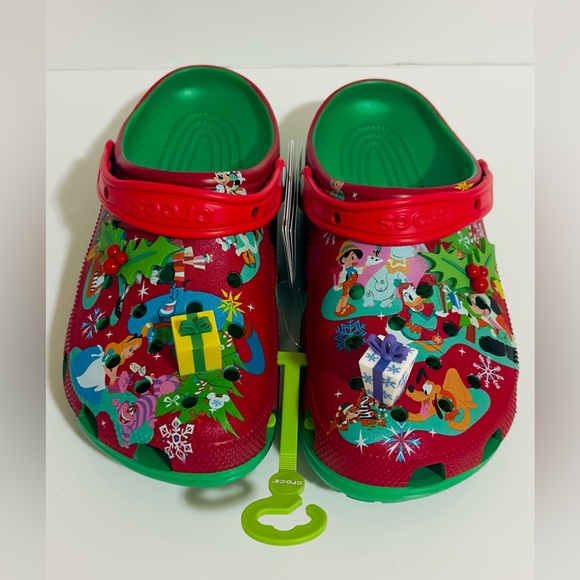 Disney Mickey Mouse and Friends Holiday Clogs for Adults by Crocs Size M8, W10 - Picture 1 of 8